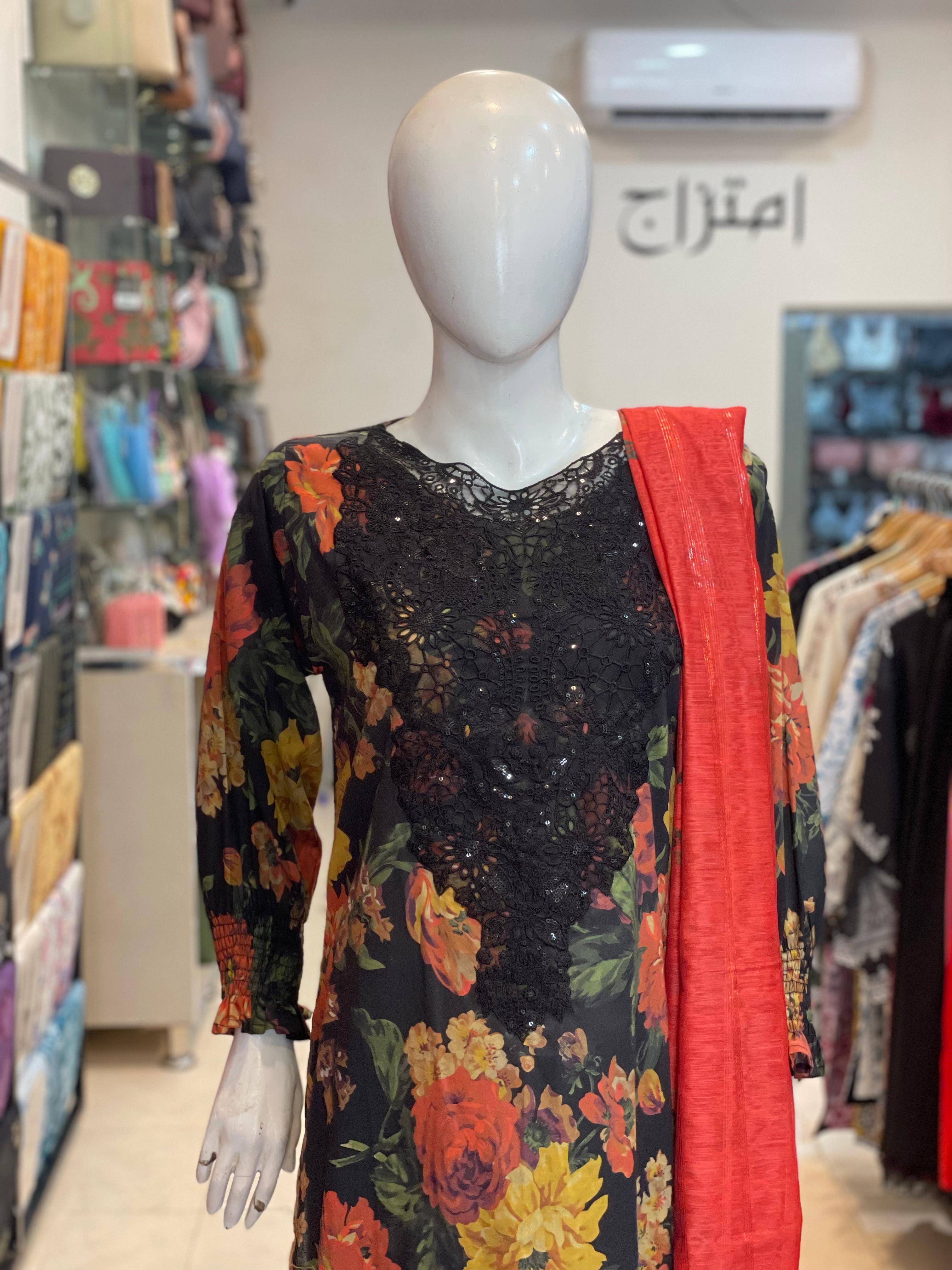 3 PIECE - EMBROIDERED LAWN SUIT